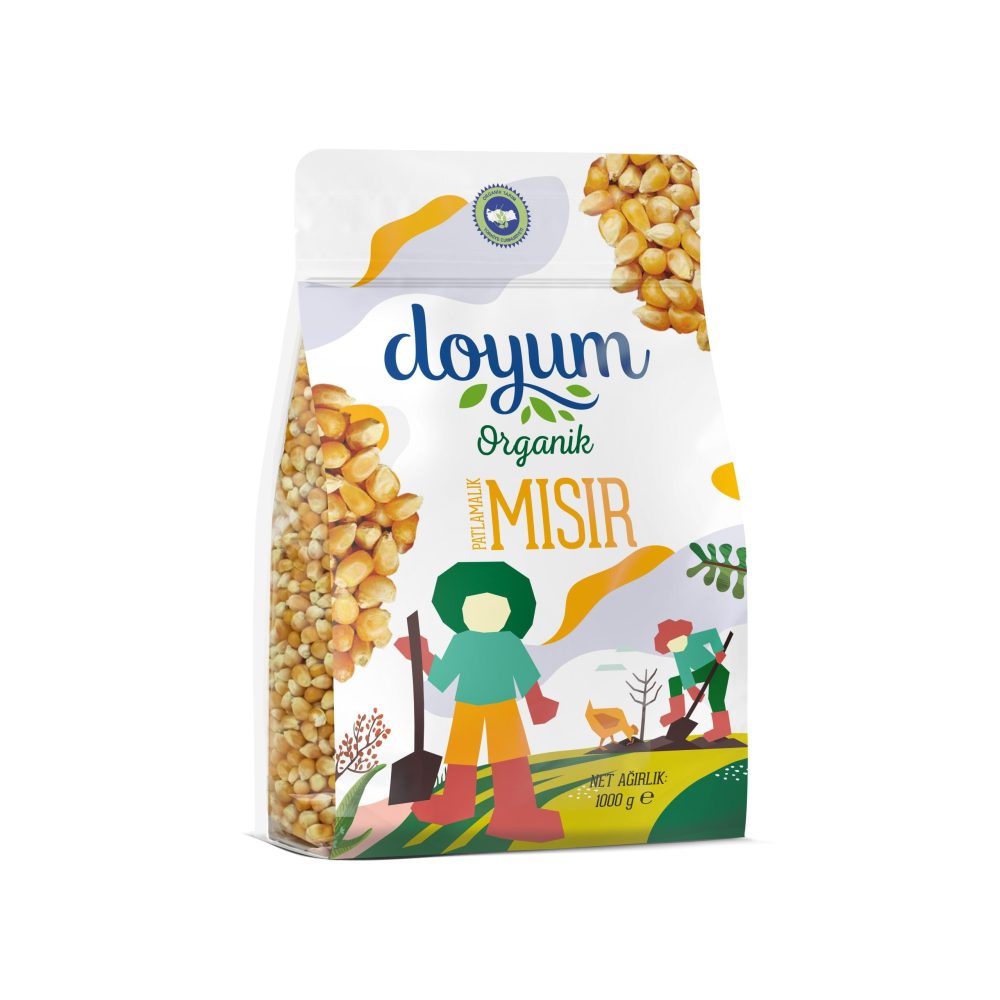 Doyum Organik Patlamalık Mısır 1Kg