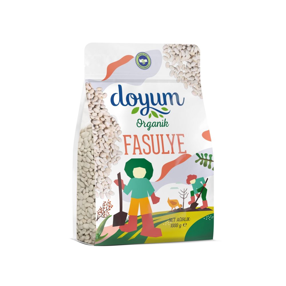 Doyum Organik Fasulye 1 Kg