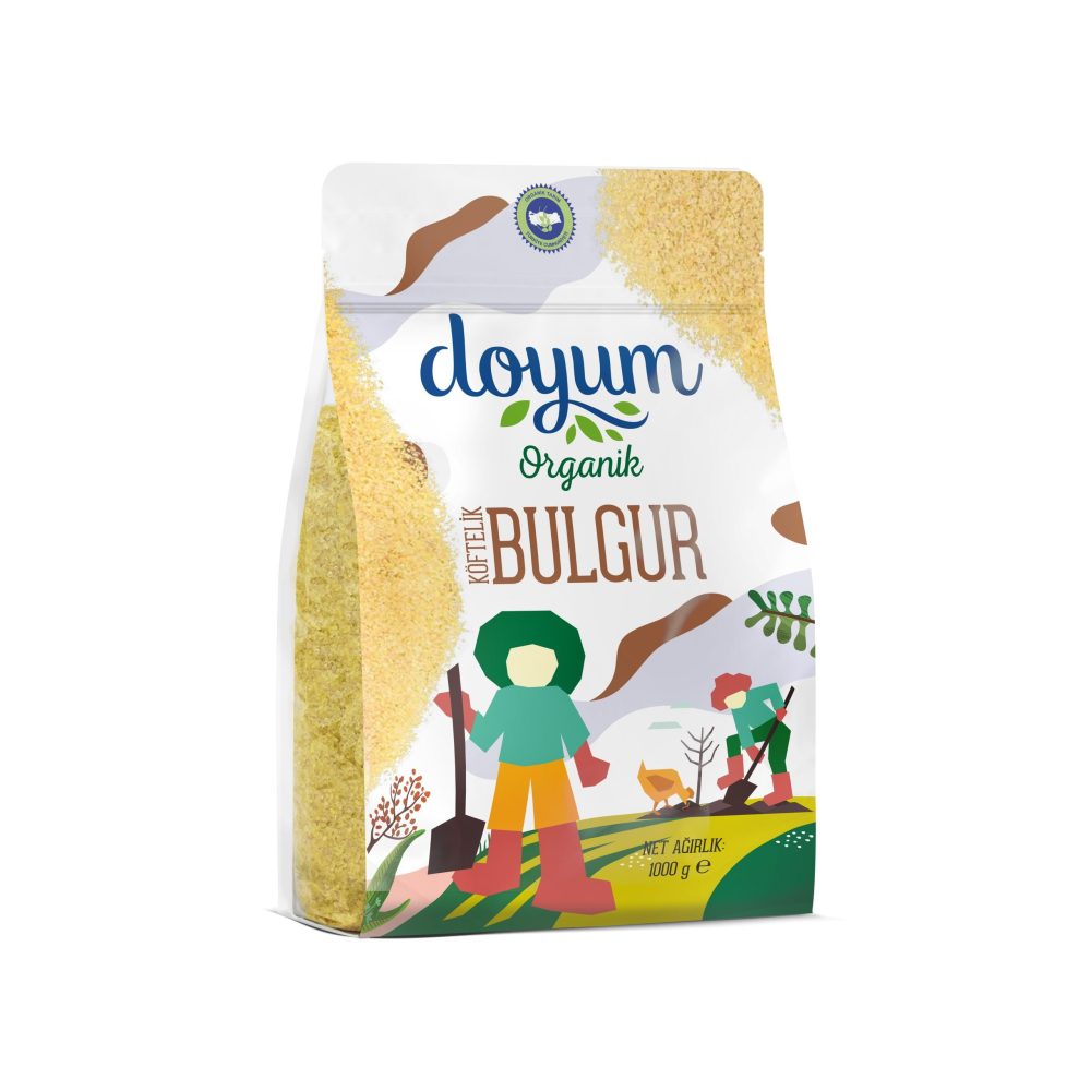 Doyum Organik Köftelik Bulgur 1 Kg