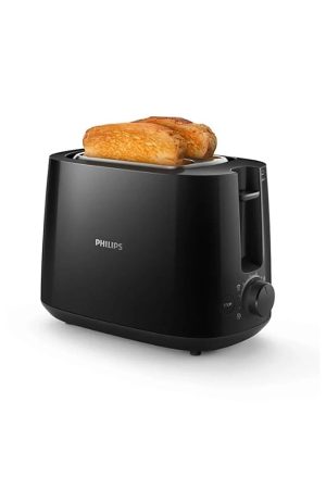 Philips Daily Collection Geniş Yuvalı Ekmek Kızartma Makinesi, 8 Kızartma Ayarı, HD2581/90